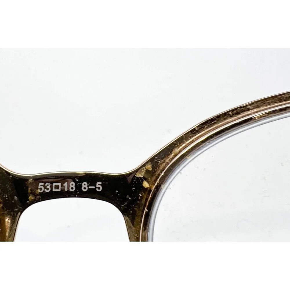 Saks Fifth Avenue Eyeglasses Womens Blue Cat Eye Semi-Rimless 53-18-135 314 OKY2